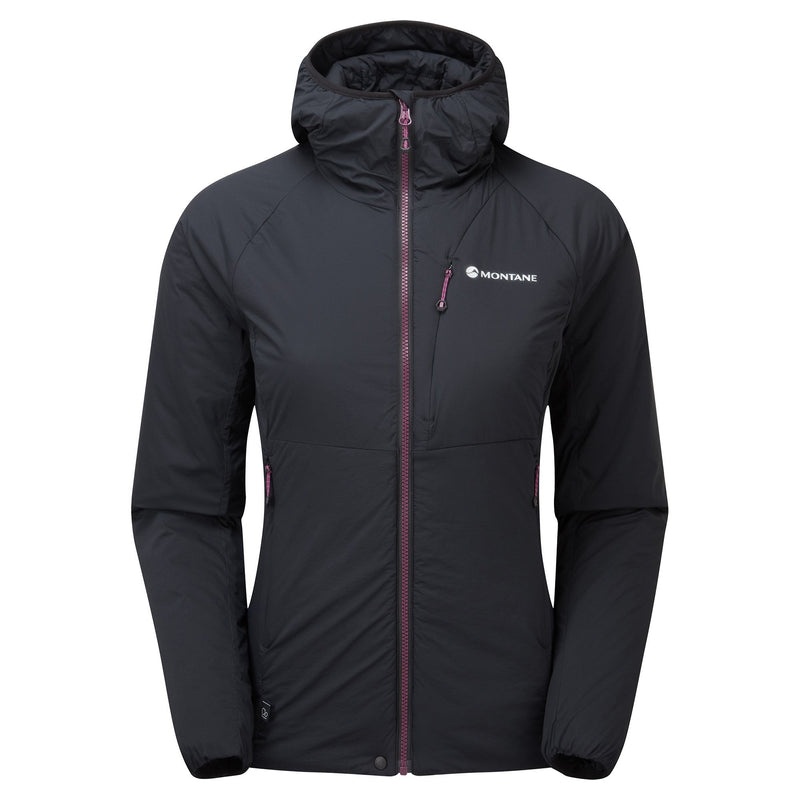 Montane Fireball Kapuzenjacke Damen Schwarz | TZV875463