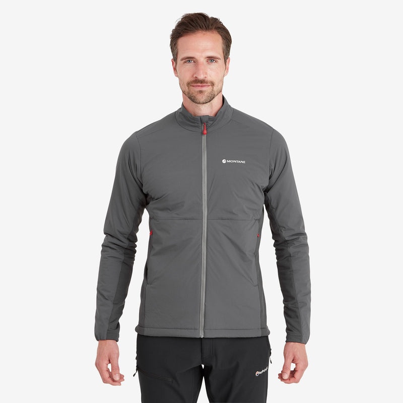 Montane Fireball Lite Isolierte Jacken Herren Dunkelgrau | FQA749132