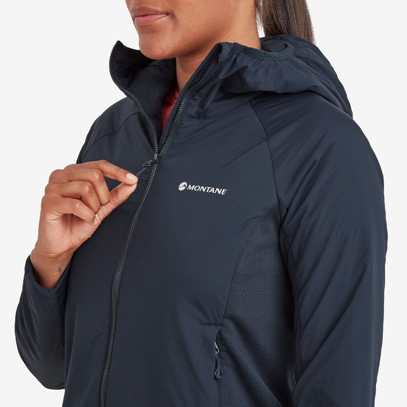 Montane Fireball Lite Mit Kapuze Isolierte Jacken Damen Navy | PWY360514