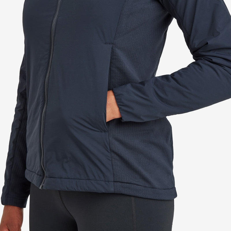 Montane Fireball Lite Mit Kapuze Isolierte Jacken Damen Navy | PWY360514