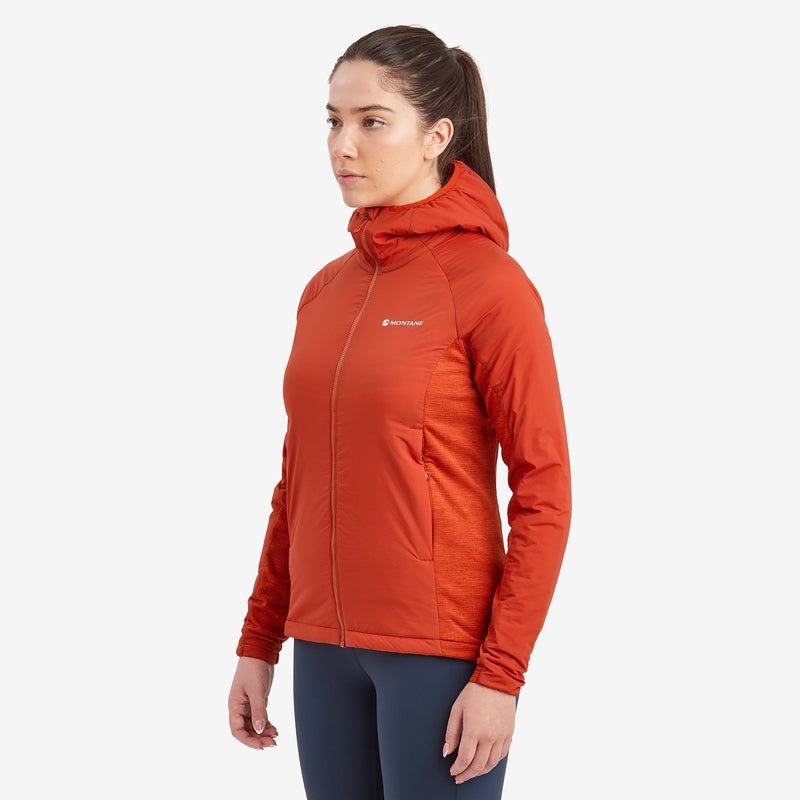 Montane Fireball Lite Mit Kapuze Isolierte Jacken Damen Orange | UFL613408