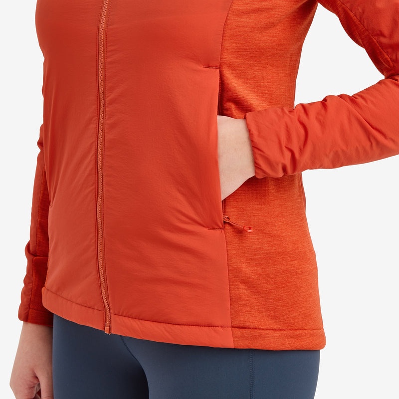 Montane Fireball Lite Mit Kapuze Isolierte Jacken Damen Orange | UFL613408