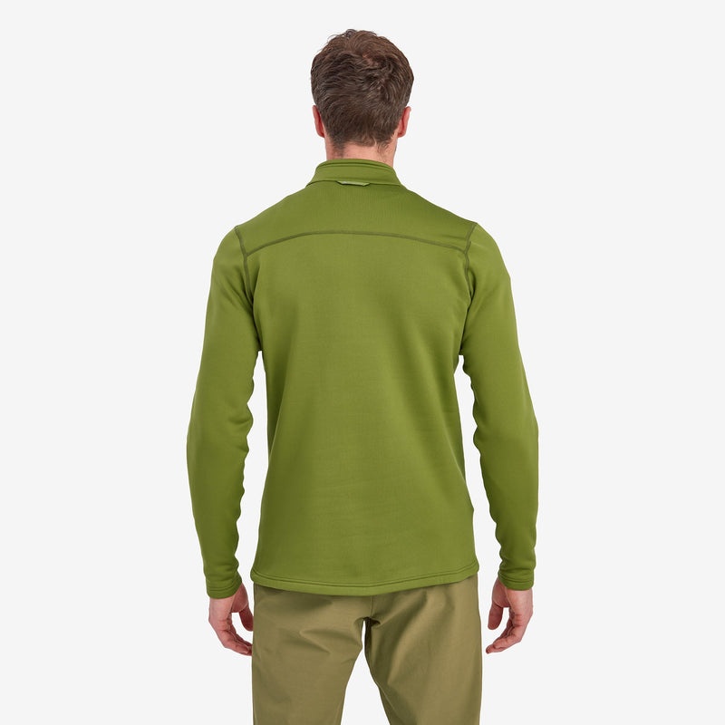 Montane Fury Fleece Zip Pull-On Sweatshirts Herren Grün | PKO791502