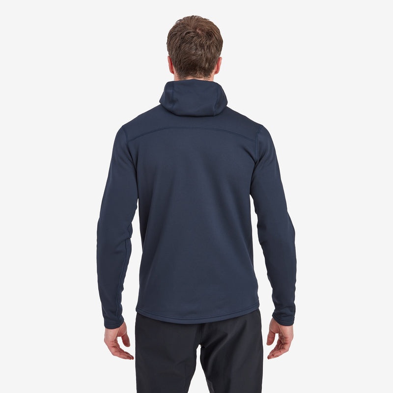 Montane Fury Mit Kapuze Fleecejacken Herren Navy | TPR825930