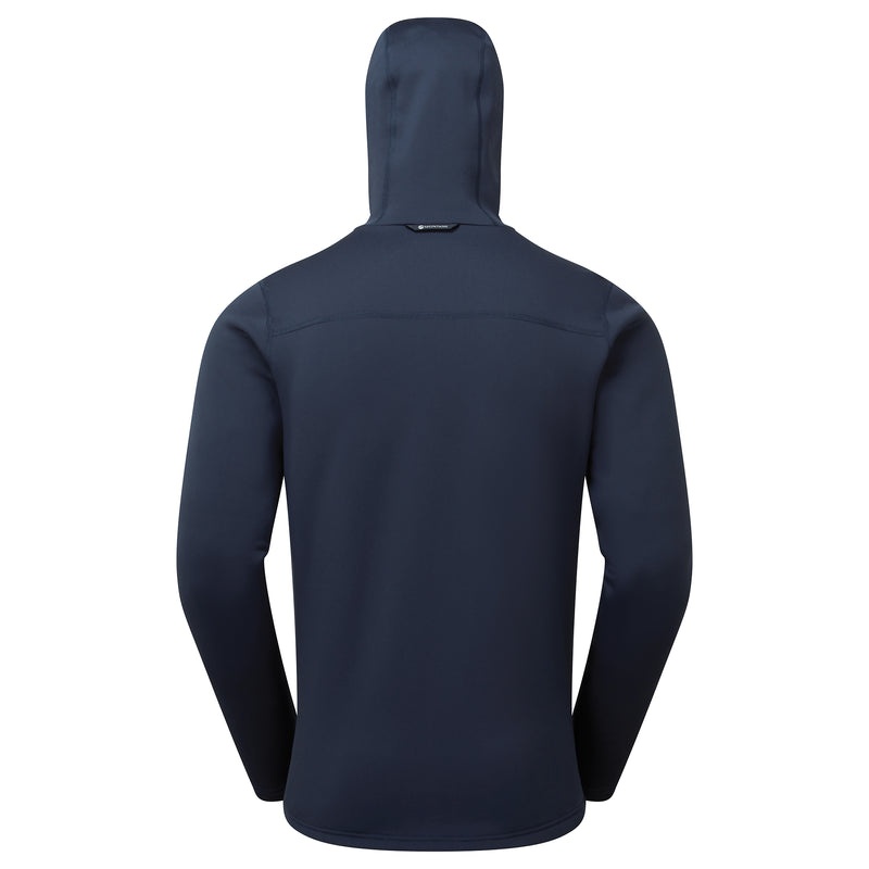 Montane Fury Mit Kapuze Fleecejacken Herren Navy | TPR825930