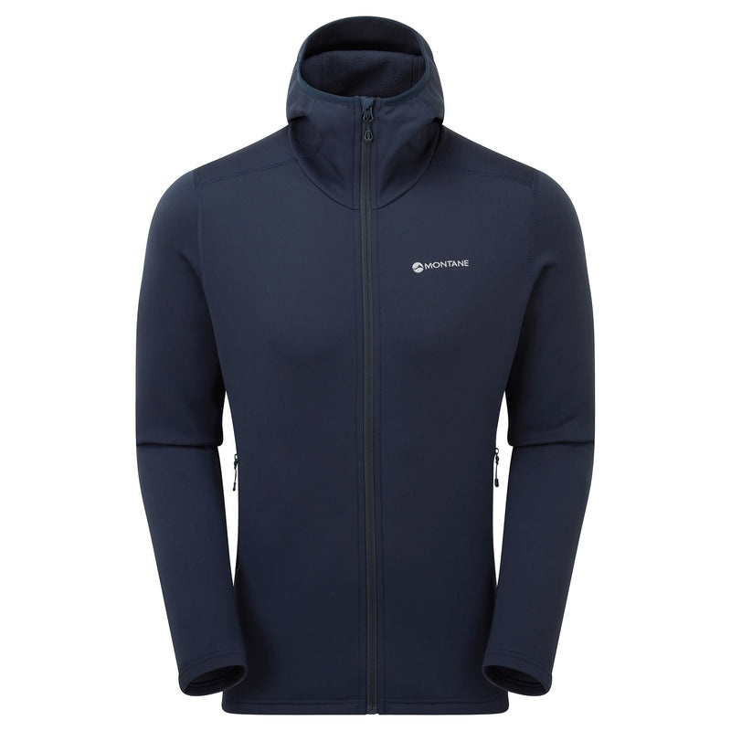 Montane Fury Mit Kapuze Fleecejacken Herren Navy | TPR825930