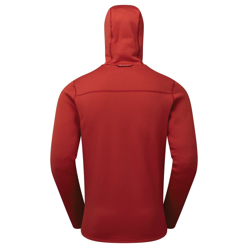 Montane Fury Mit Kapuze Fleecejacken Herren Rot | IGZ547302