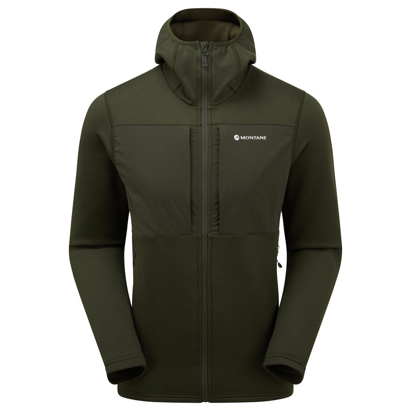 Montane Fury XT Mit Kapuze Fleecejacken Herren Dunkelgrün | UPK428157