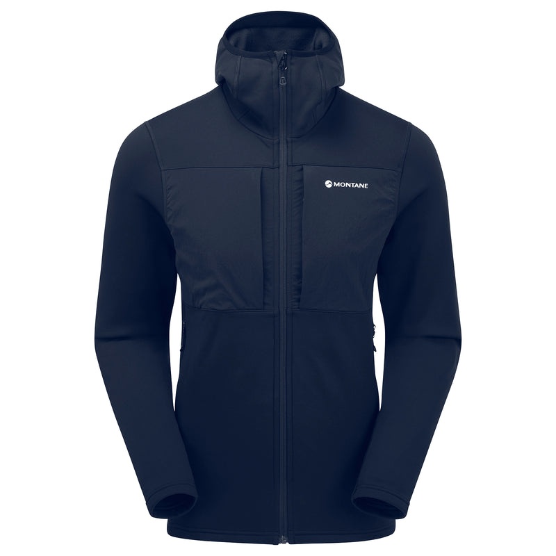 Montane Fury XT Mit Kapuze Fleecejacken Herren Navy | ACN530741