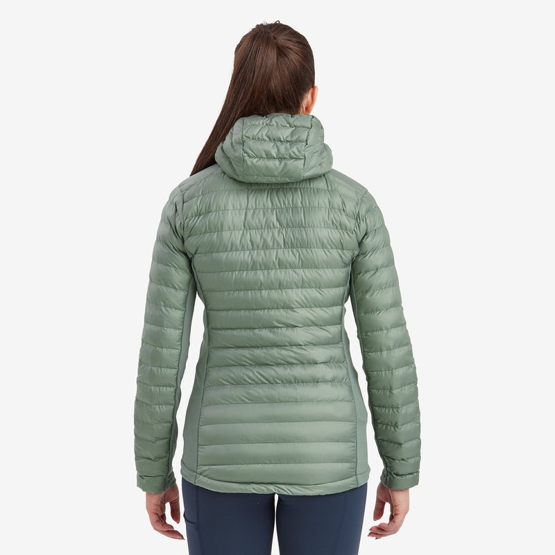 Montane Icarus Lite Kapuzenjacke Damen Grün | GPZ135794