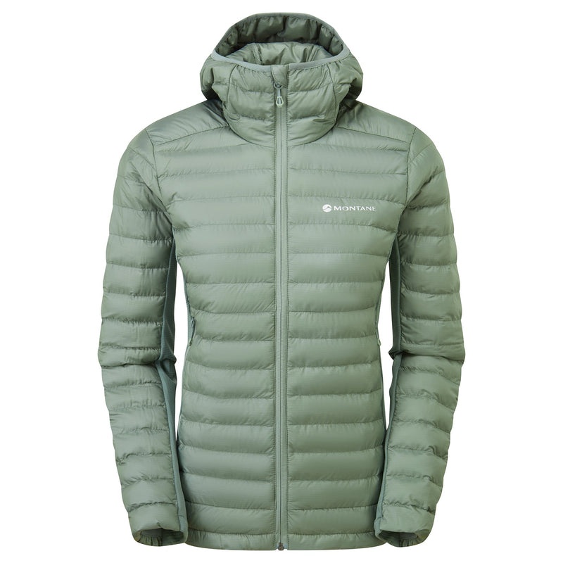 Montane Icarus Lite Kapuzenjacke Damen Grün | GPZ135794