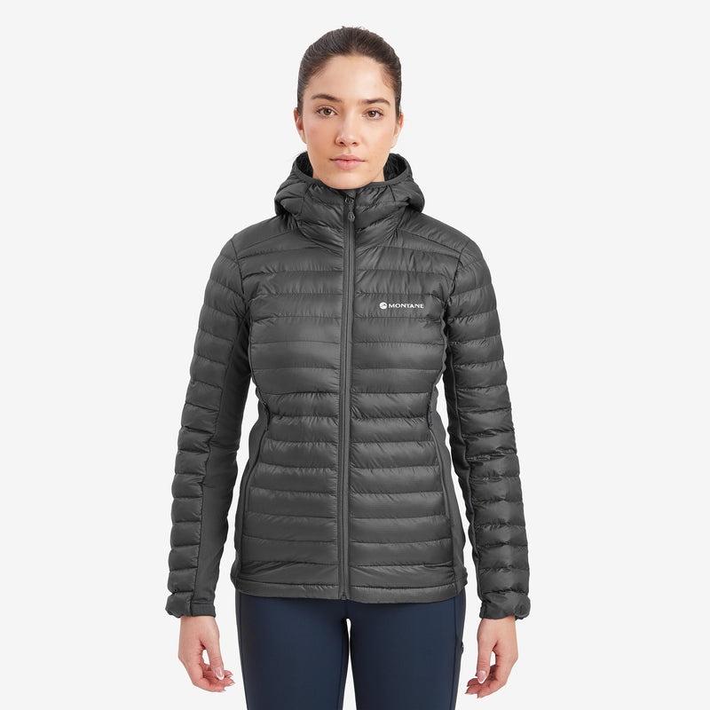 Montane Icarus Lite Kapuzenjacke Damen Schwarz | BTG465183