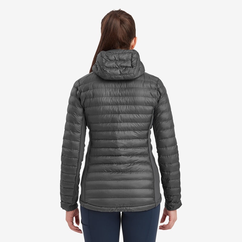 Montane Icarus Lite Kapuzenjacke Damen Schwarz | BTG465183