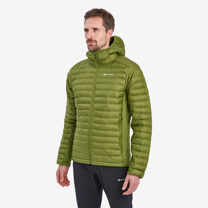 Montane Icarus Lite Kapuzenjacke Herren Grün | PGS345681