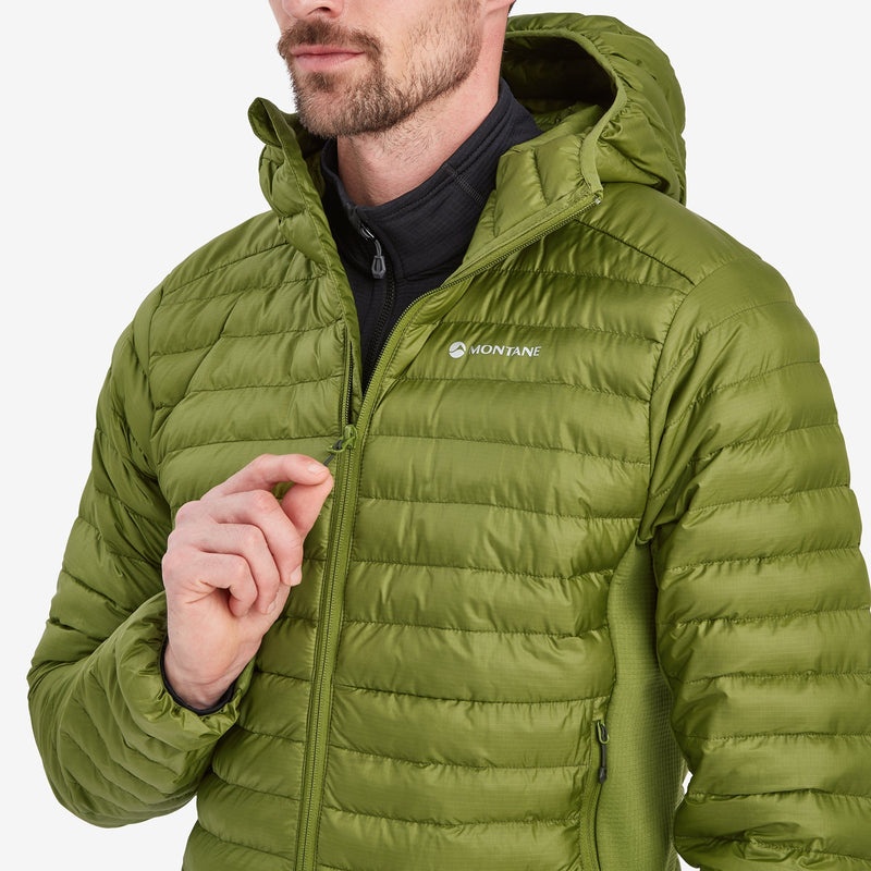 Montane Icarus Lite Kapuzenjacke Herren Grün | PGS345681