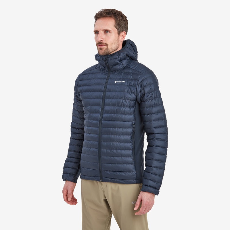 Montane Icarus Lite Kapuzenjacke Herren Navy | YNO289760