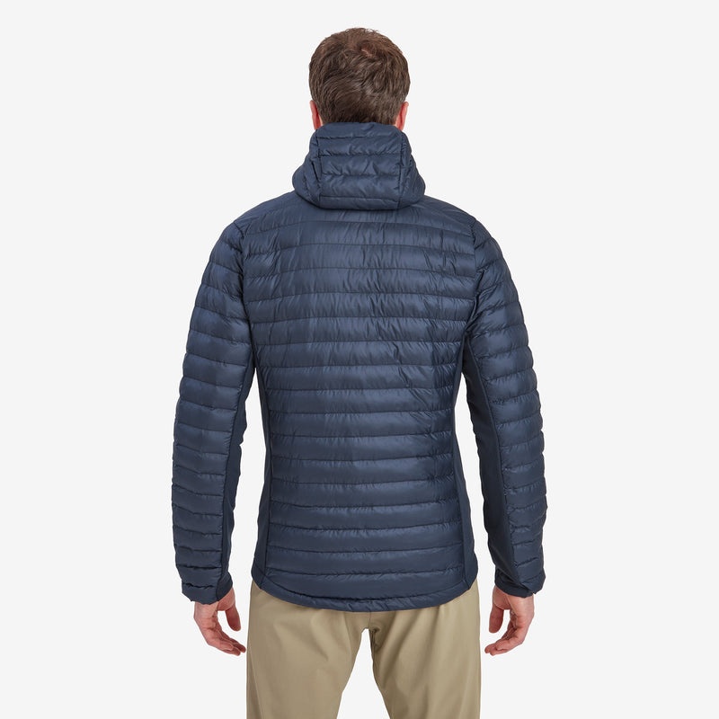 Montane Icarus Lite Kapuzenjacke Herren Navy | YNO289760