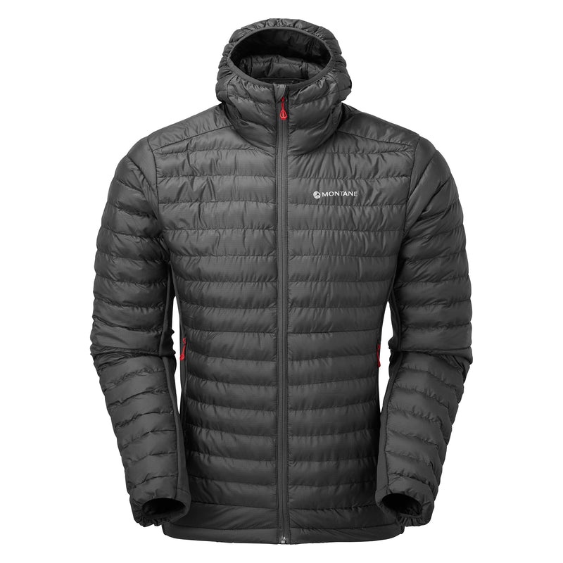 Montane Icarus Lite Kapuzenjacke Herren Schwarz | LHO052638