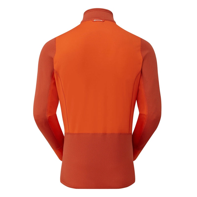 Montane Iridium Hybrid Pull-On Fleecejacken Herren Orange | RQP407932