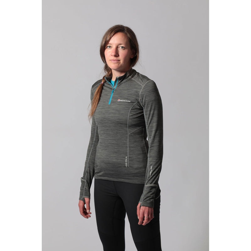 Montane Katla Pull-On Fleecejacken Damen Grau | BZM927053