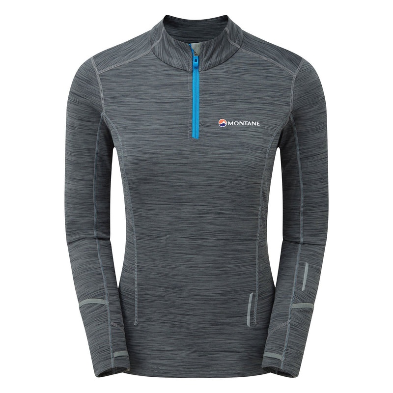 Montane Katla Pull-On Fleecejacken Damen Grau | BZM927053