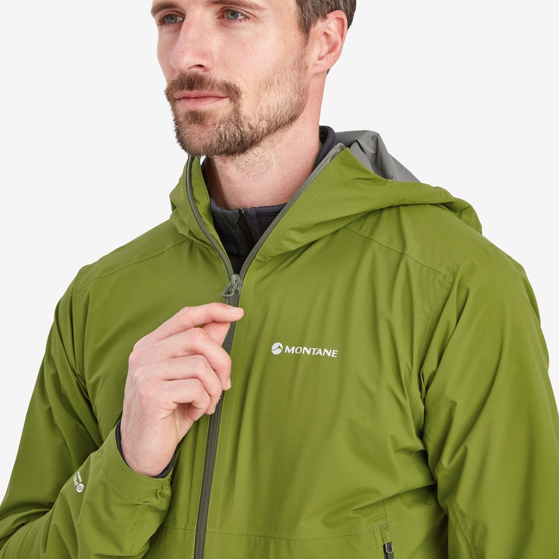 Montane Minimus Lite Regenjacke Herren Grün | TEB953802