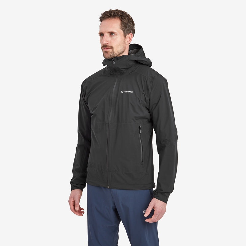 Montane Minimus Lite Regenjacke Herren Schwarz | YIH650843