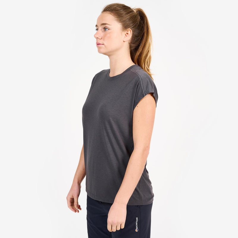 Montane Mira T-Shirt Damen Dunkelgrau | AQJ245986