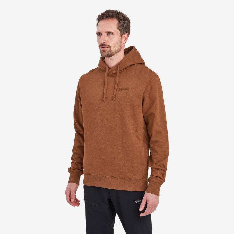 Montane Mono Logo Hoodie Herren Braun | GNR428709