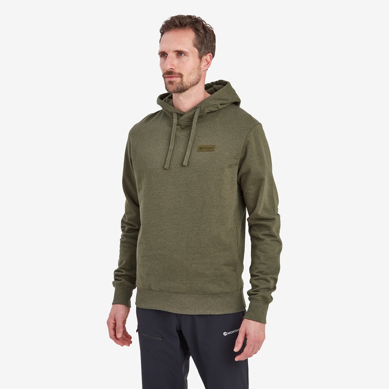 Montane Mono Logo Hoodie Herren Dunkelgrün | DUW978246