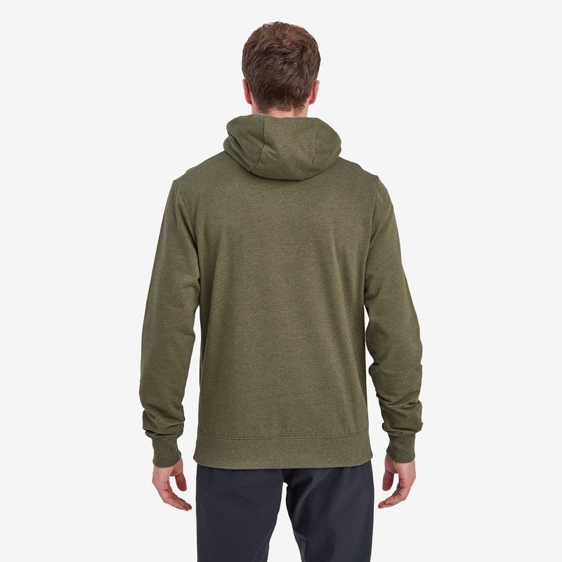 Montane Mono Logo Hoodie Herren Dunkelgrün | DUW978246