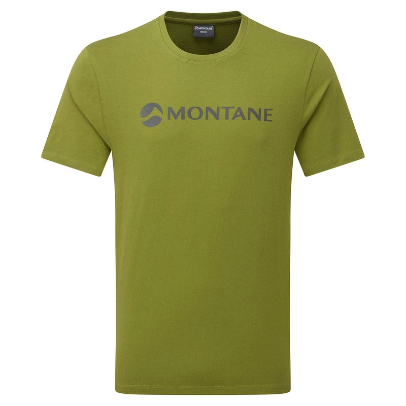 Montane Mono Logo T-Shirt Herren Dunkelgrün | YEM379524