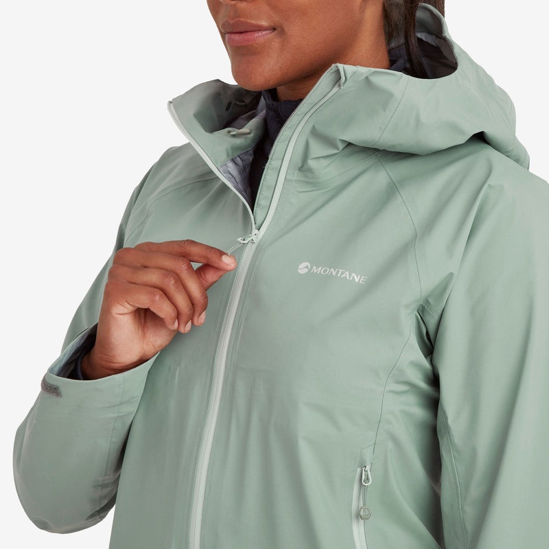 Montane Phase Lite Regenjacke Damen Olivgrün | OWR602178