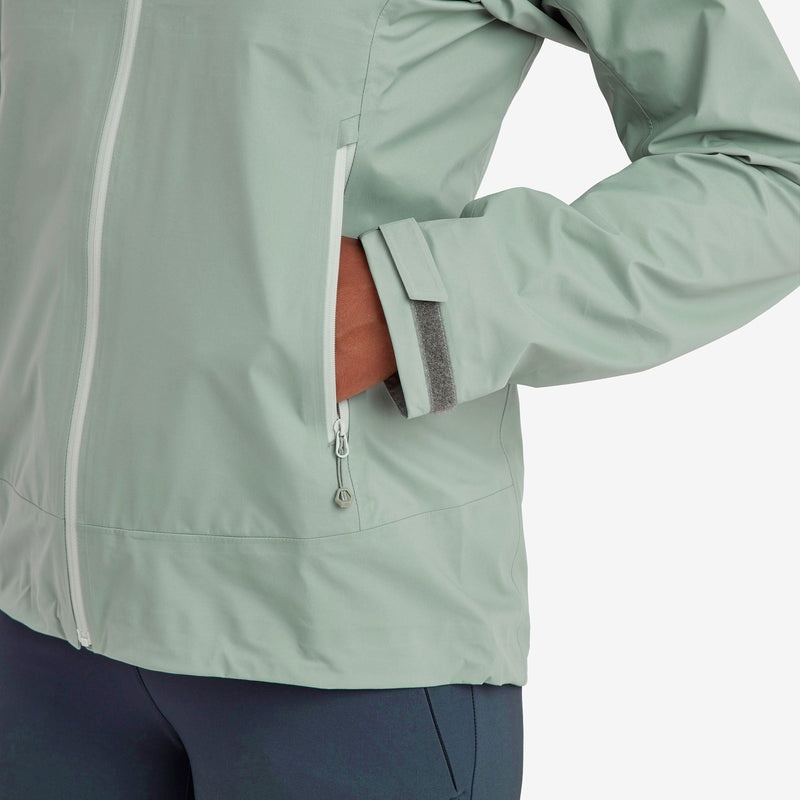 Montane Phase Lite Regenjacke Damen Olivgrün | OWR602178