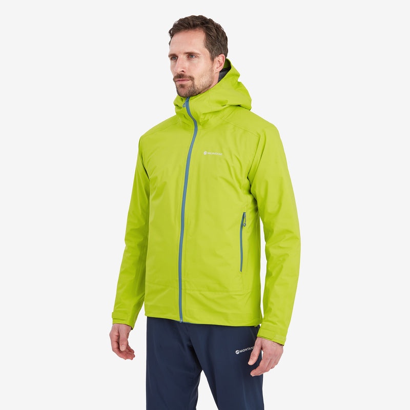 Montane Phase Lite Regenjacke Herren Grün | ZVT297310