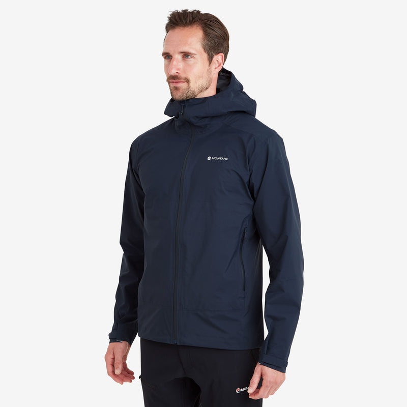 Montane Phase Lite Regenjacke Herren Navy | XBK518907