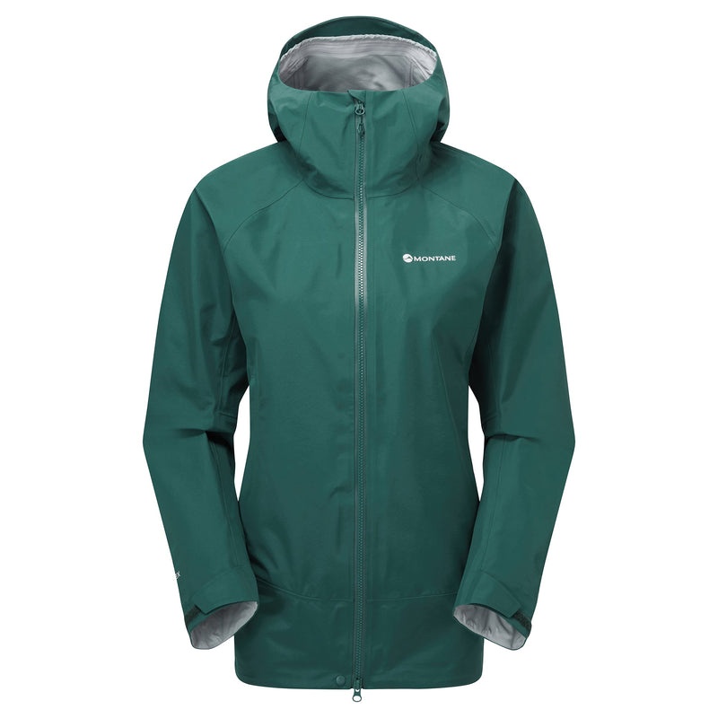 Montane Phase Regenjacke Damen Dunkelgrün | UXY201748