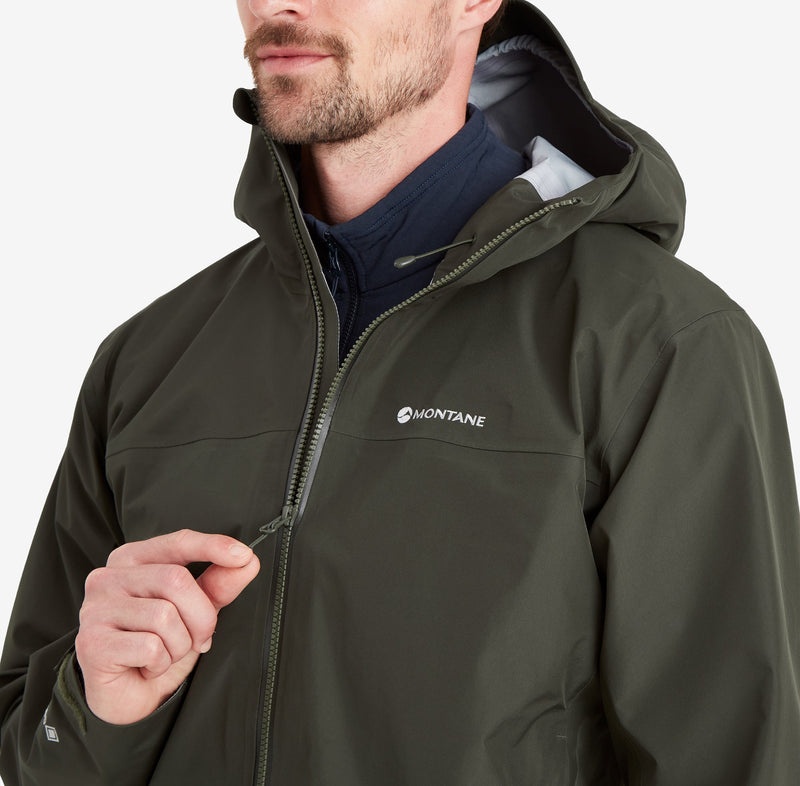 Montane Phase Regenjacke Herren Dunkelgrün | ICA296103