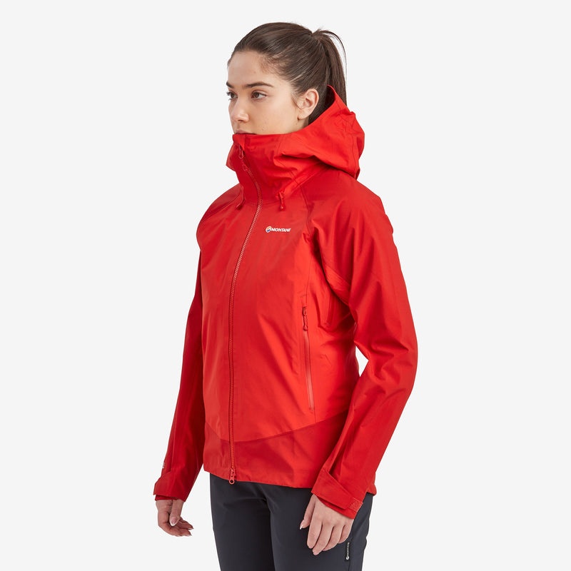 Montane Phase XPD Regenjacke Damen Rot | ATI214698