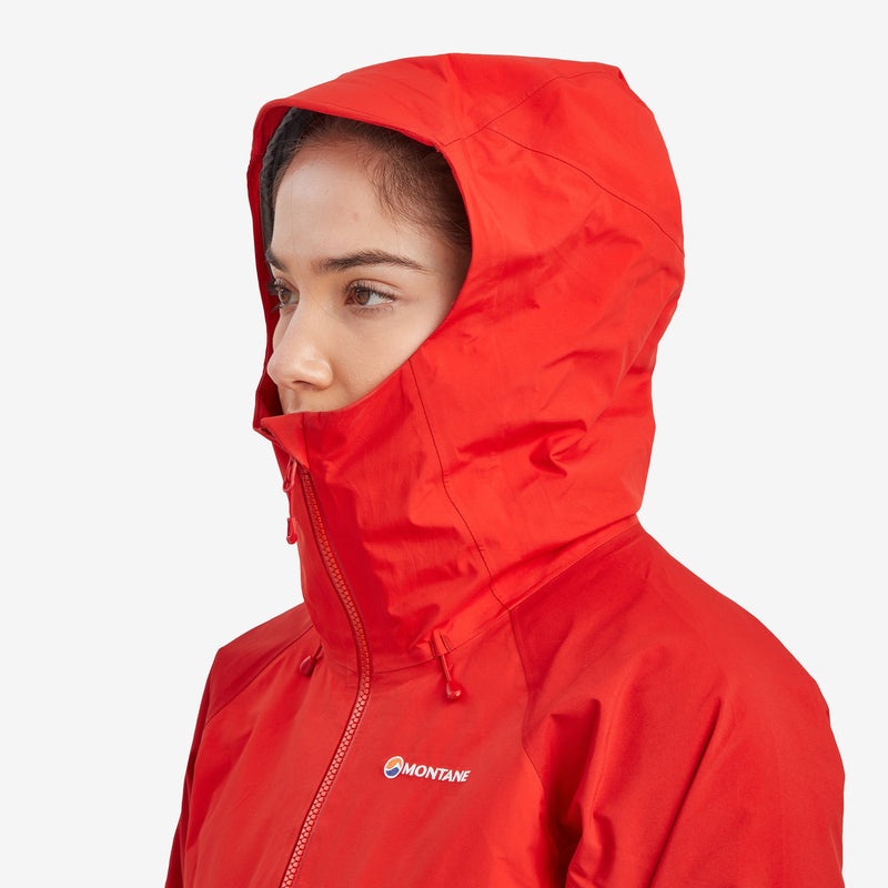 Montane Phase XPD Regenjacke Damen Rot | ATI214698