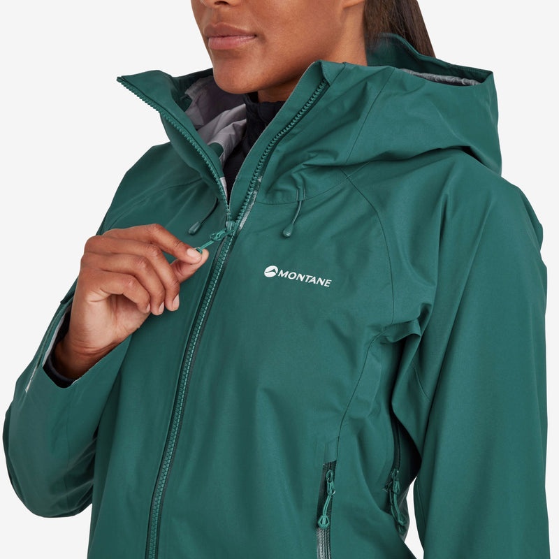 Montane Phase XT Regenjacke Damen Dunkelgrün | TQH821635