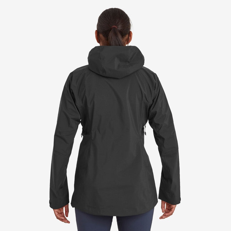 Montane Phase XT Regenjacke Damen Schwarz | FVL295837