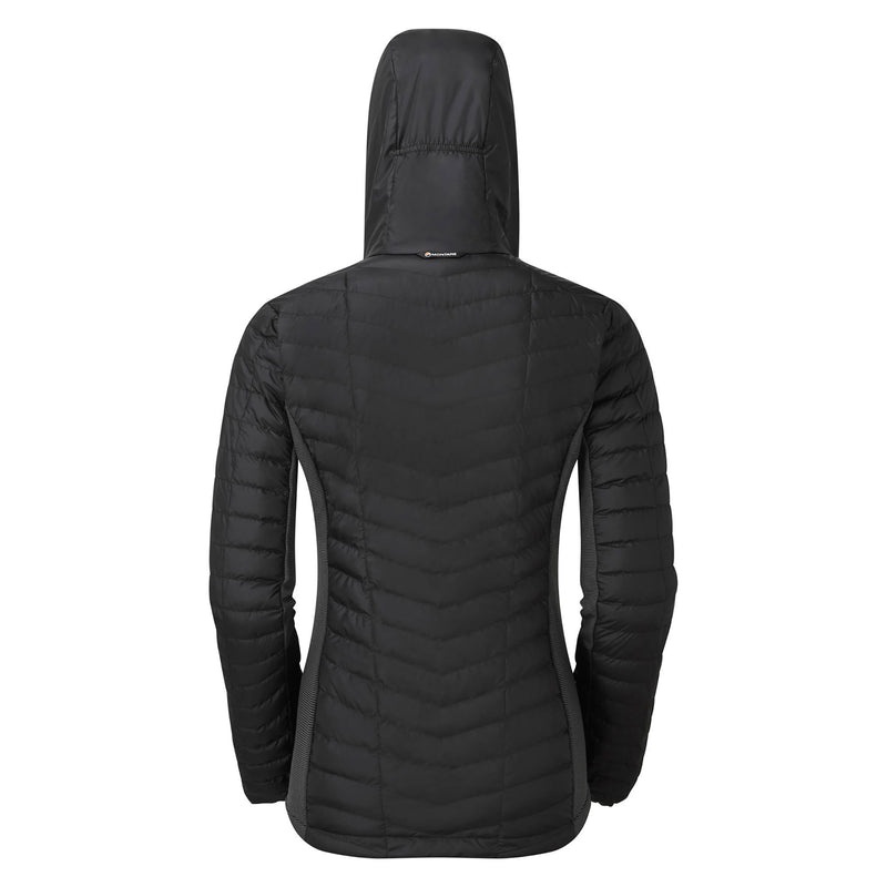 Montane Phoenix Stretch Kapuzenjacke Damen Schwarz | GJB054683