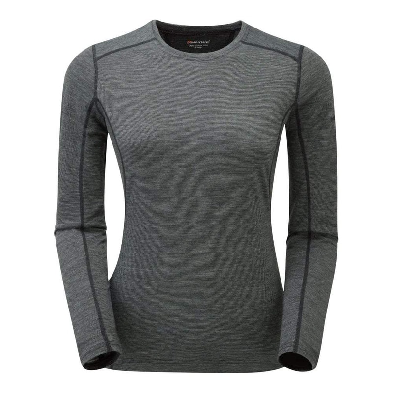 Montane Primino 140 Long Sleeve T-Shirt Damen Schwarz | TXI218304