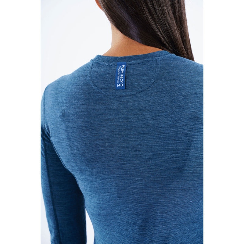 Montane Primino 140 Long Sleeve T-Shirt Damen Blau | KAL635298