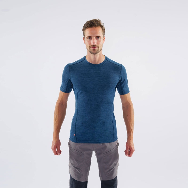 Montane Primino 140 T-Shirt Herren Blau | OZY567340