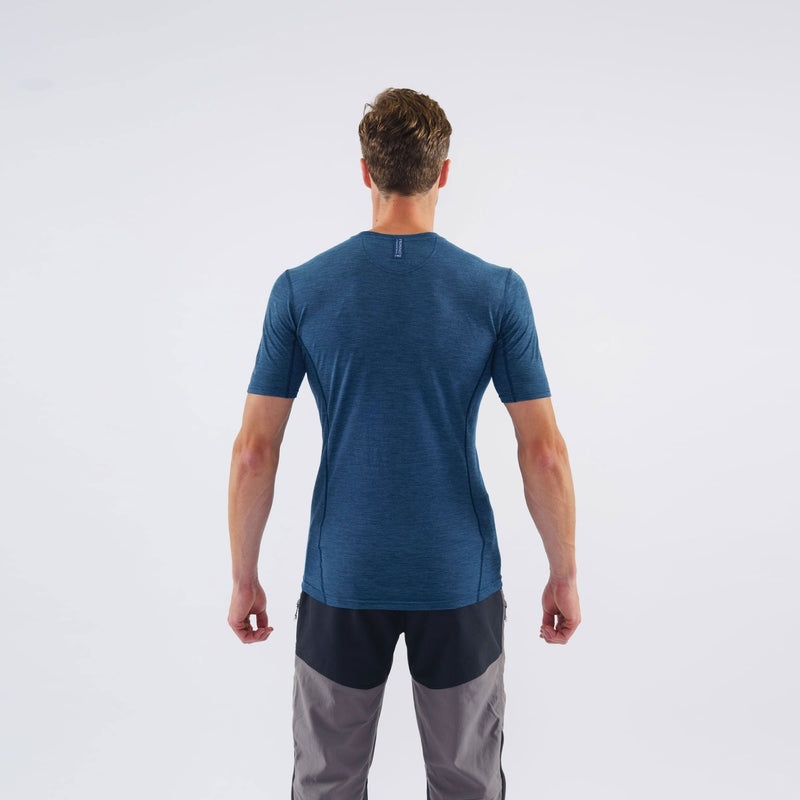 Montane Primino 140 T-Shirt Herren Blau | OZY567340