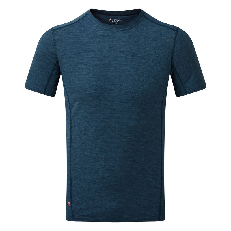 Montane Primino 140 T-Shirt Herren Blau | OZY567340