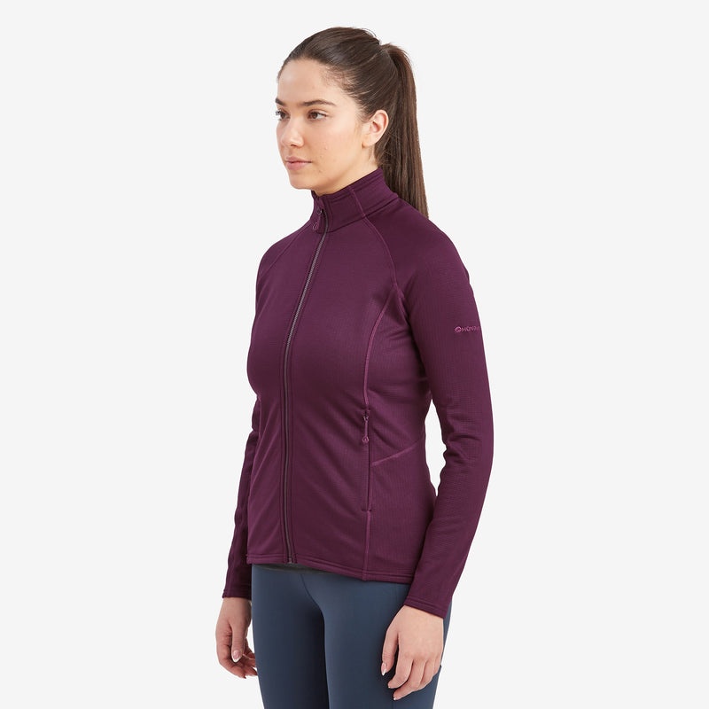 Montane Protium Fleecejacken Damen Lila | HGS607128