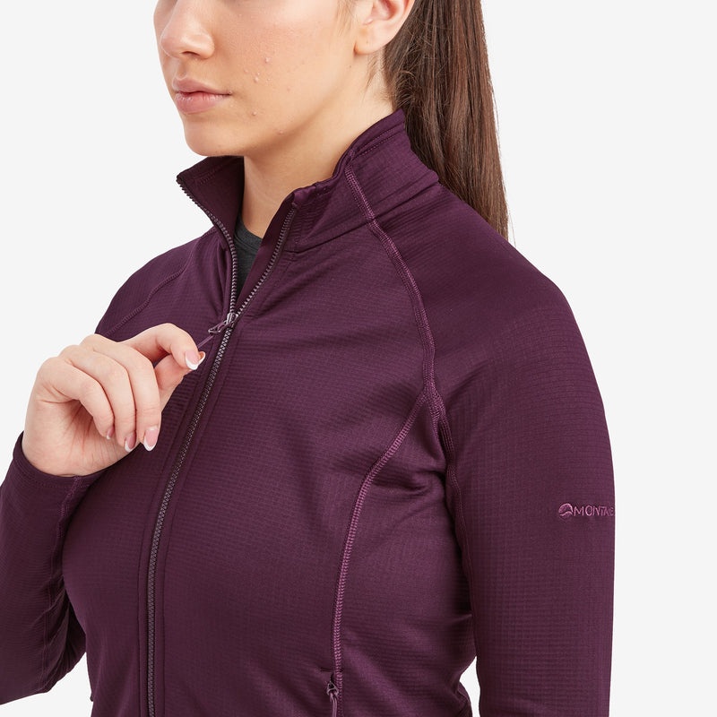 Montane Protium Fleecejacken Damen Lila | HGS607128